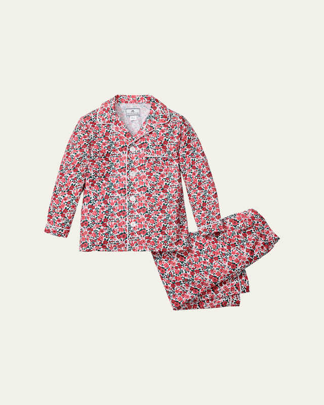 Boy's Fleurs de Bois Two-Piece Pajama Set, Size 6M-